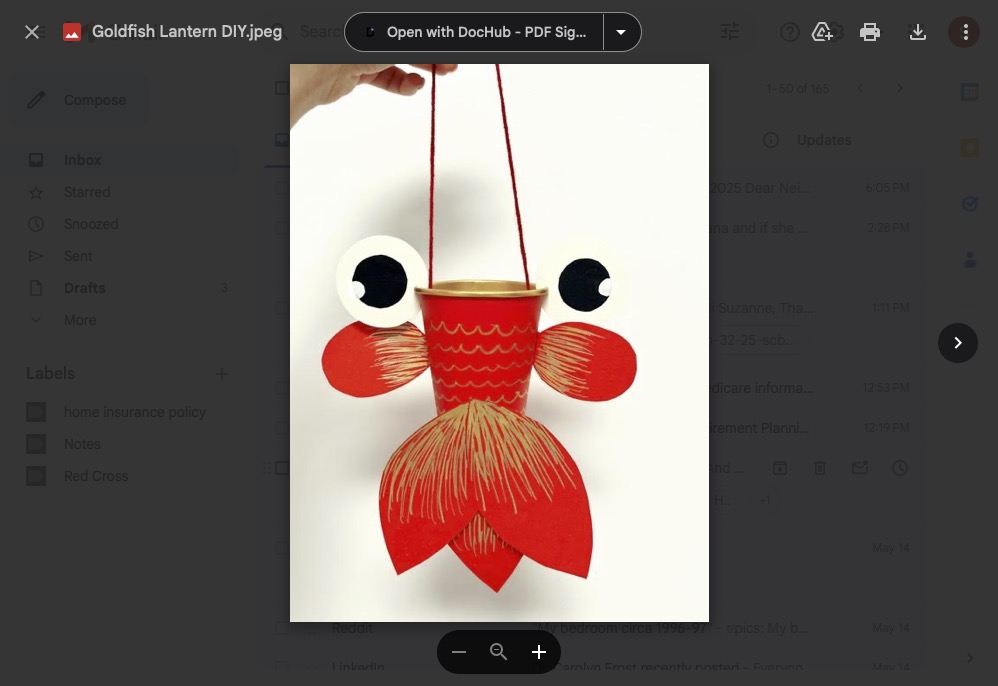 fish lantern